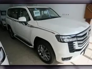 Toyota  Land Cruiser  GXR  2024  Automatic  0 Km  6 Cylinder  Four Wheel Drive (4WD)  SUV  White  With Warranty