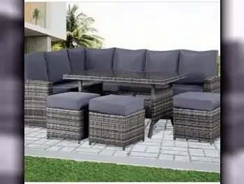 Patio Furniture Gray  Patio Set