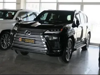 Lexus  LX  600 VIP  2022  Automatic  44,000 Km  6 Cylinder  Four Wheel Drive (4WD)  SUV  Black  With Warranty