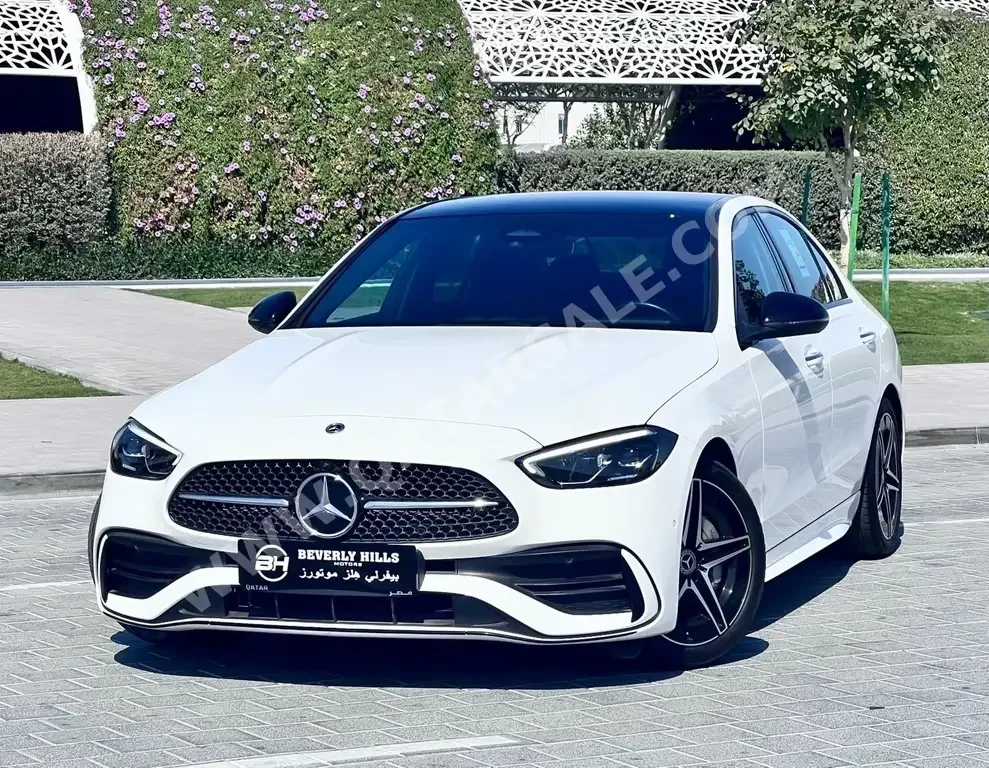 Mercedes-Benz  C-Class  200  2023  Automatic  15,915 Km  4 Cylinder  Rear Wheel Drive (RWD)  Sedan  White  With Warranty