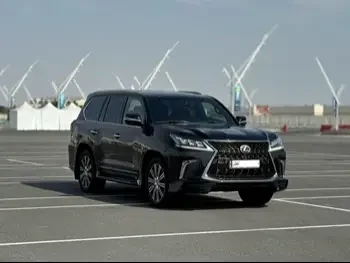 Lexus  LX  570 S  2018  Automatic  123,000 Km  8 Cylinder  Four Wheel Drive (4WD)  SUV  Black