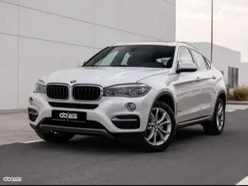 BMW  X-Series  X6  2017  Automatic  100,000 Km  6 Cylinder  Four Wheel Drive (4WD)  SUV  White