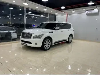 Infiniti  QX  56  2011  Automatic  243,000 Km  8 Cylinder  Four Wheel Drive (4WD)  SUV  White