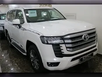 Toyota  Land Cruiser  GXR Twin Turbo  2024  Automatic  0 Km  6 Cylinder  Four Wheel Drive (4WD)  SUV  White  With Warranty