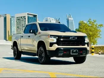 Chevrolet  Silverado  LT Trail Boss Z71  2023  Automatic  8,000 Km  8 Cylinder  Four Wheel Drive (4WD)  Pick Up  Beige  With Warranty