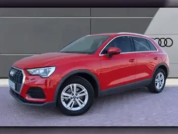 Audi  Q3  35 TFSI  2020  Automatic  67,000 Km  4 Cylinder  Front Wheel Drive (FWD)  SUV  Red  With Warranty