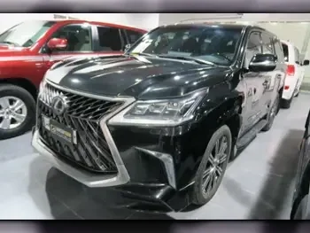  Lexus  LX  570  2018  Automatic  131,000 Km  8 Cylinder  Four Wheel Drive (4WD)  SUV  Black  With Warranty