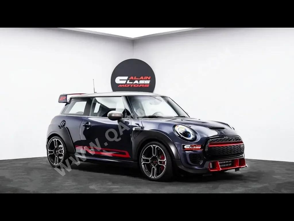 Mini  Cooper  GP  2021  Automatic  358 Km  4 Cylinder  Front Wheel Drive (FWD)  Hatchback  Blue