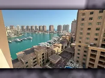 1 Bedrooms  Apartment  For Rent  Doha -  The Pearl  Fully Furnished