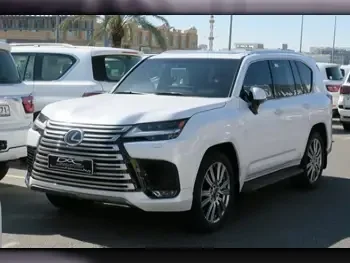 Lexus  LX  600 VIP  2023  Automatic  3,000 Km  6 Cylinder  Four Wheel Drive (4WD)  SUV  White  With Warranty