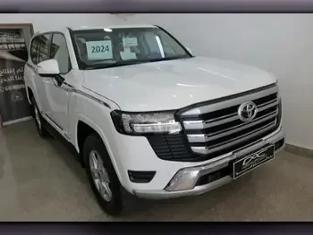 Toyota  Land Cruiser  GXR  2024  Automatic  0 Km  6 Cylinder  Four Wheel Drive (4WD)  SUV  White  With Warranty