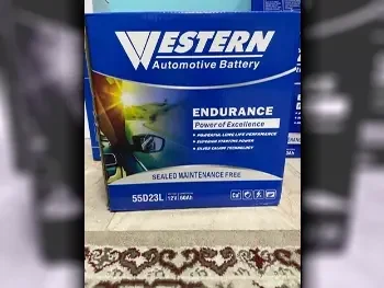 Car Batteries Western /  Conventional Battery  12 Volt  60 AH  China  55D23L  2020  173 mm  231 mm  223 mm  Warranty