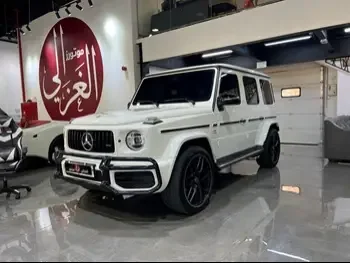 Mercedes-Benz  G-Class  63 AMG  2019  Automatic  55,000 Km  8 Cylinder  Four Wheel Drive (4WD)  SUV  White