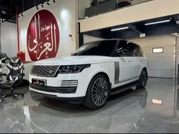 Land Rover  Range Rover  Vogue  2019  Automatic  64,000 Km  8 Cylinder  Four Wheel Drive (4WD)  SUV  White  With Warranty