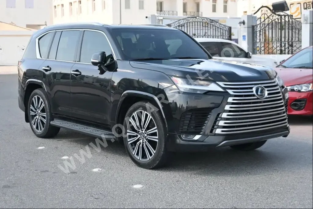 Lexus LX 600 Black 2022 For Sale in Qatar