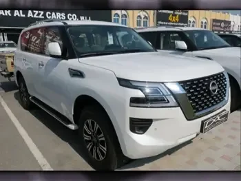 Nissan  Patrol  SE  2023  Automatic  0 Km  6 Cylinder  Four Wheel Drive (4WD)  SUV  White  With Warranty