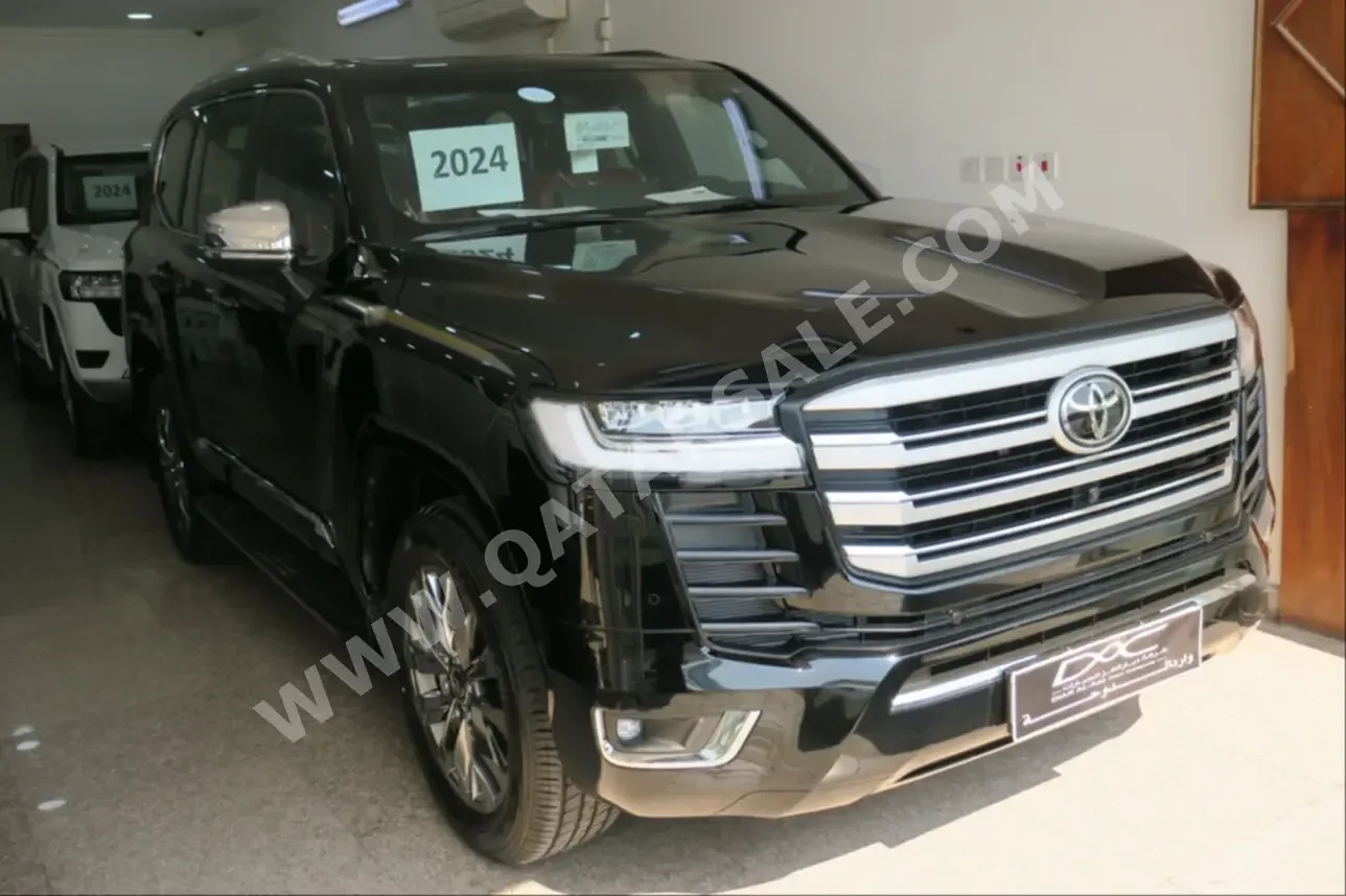 Toyota  Land Cruiser  VXR Twin Turbo  2024  Automatic  0 Km  6 Cylinder  Four Wheel Drive (4WD)  SUV  Black  With Warranty