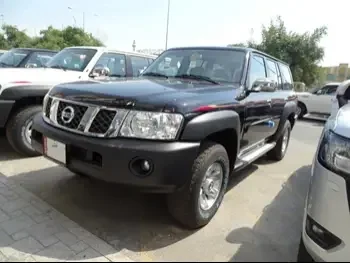 Nissan  Patrol  2023  Manual  0 Km  6 Cylinder  Four Wheel Drive (4WD)  SUV  Black  With Warranty