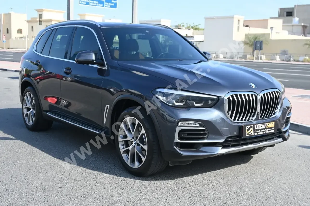 BMW  X-Series  X5 40i  2019  Automatic  35,000 Km  6 Cylinder  Four Wheel Drive (4WD)  SUV  Gray  With Warranty