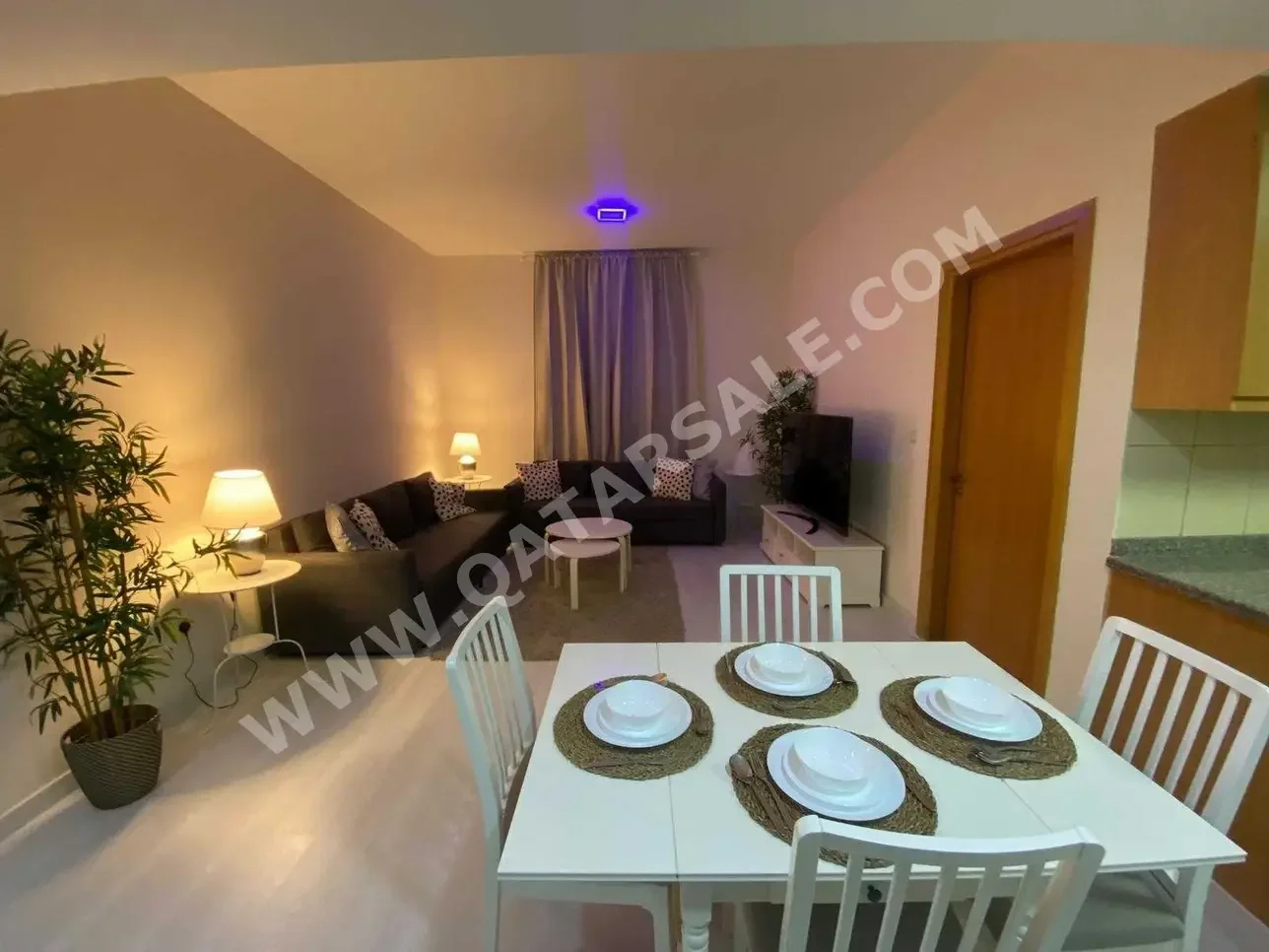 Labour Camp 1 Bedrooms  Apartment  For Rent  in Lusail -  Fox Hills  Fully Furnished