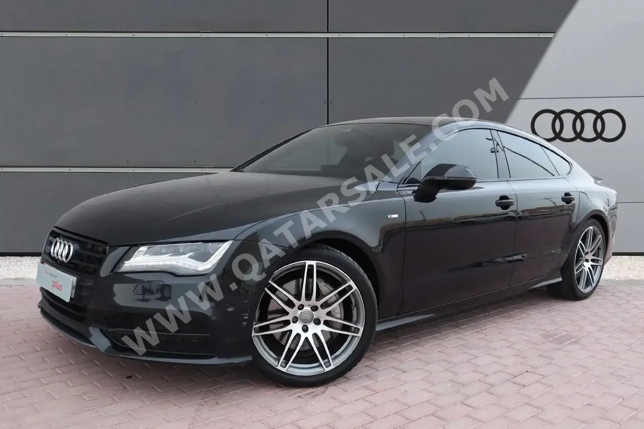 Audi  A7  3.0 S line  2015  Automatic  113,500 Km  6 Cylinder  All Wheel Drive (AWD)  Sedan  Black