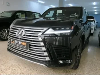 Lexus  LX  600 Luxury  2024  Automatic  0 Km  6 Cylinder  Four Wheel Drive (4WD)  SUV  Black  With Warranty