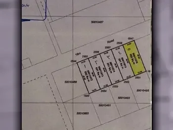اراضي الدوحة  الثمامة المساحة 552 متر مربع
