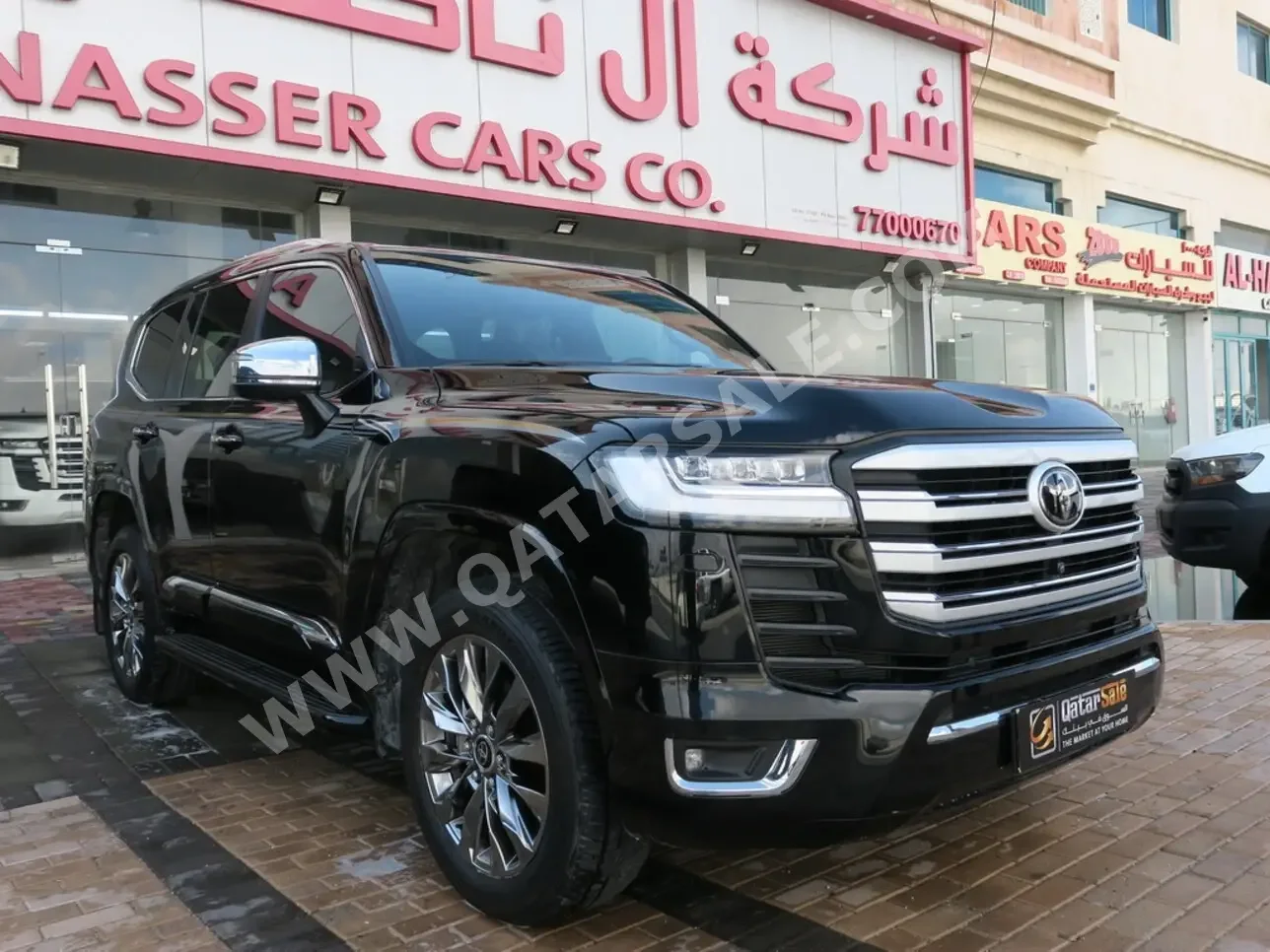 Toyota  Land Cruiser  VXR Twin Turbo  2023  Automatic  33,000 Km  6 Cylinder  Four Wheel Drive (4WD)  SUV  Black  With Warranty