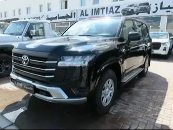 Toyota  Land Cruiser  GX  2024  Automatic  0 Km  6 Cylinder  Four Wheel Drive (4WD)  SUV  Black  With Warranty