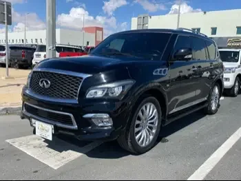 Infiniti  QX  80  2014  Automatic  230,000 Km  8 Cylinder  Four Wheel Drive (4WD)  SUV  Black