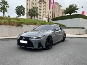 Lexus  IS  350 F  2023  Automatic  4,900 Km  6 Cylinder  Rear Wheel Drive (RWD)  Sedan  Gray  With Warranty