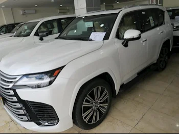  Lexus  LX  600 Luxury  2025  Automatic  0 Km  6 Cylinder  Four Wheel Drive (4WD)  SUV  White  With Warranty