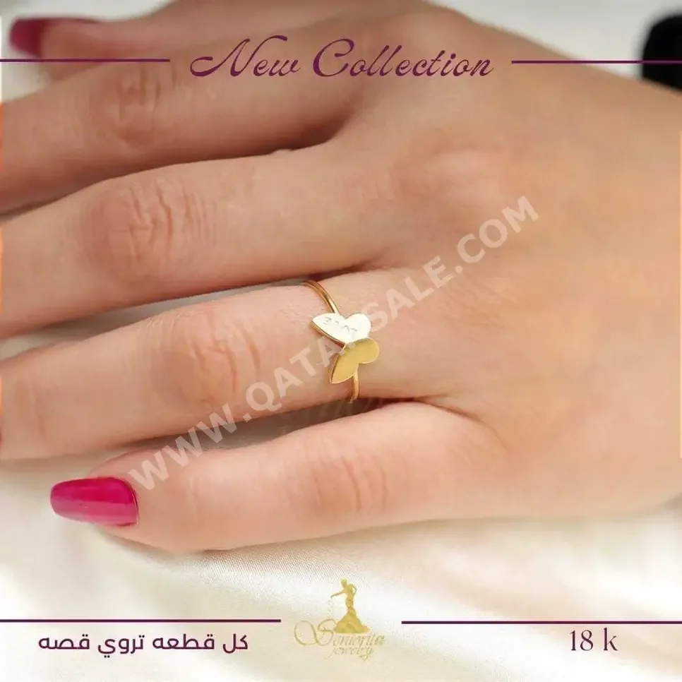 Gold Ring  Italy  Woman  By Item ( Designers )  Yellow Gold  18k