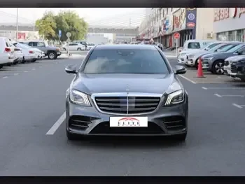 Mercedes-Benz  S-Class  450  2018  Automatic  28,000 Km  6 Cylinder  Rear Wheel Drive (RWD)  Sedan  Gray