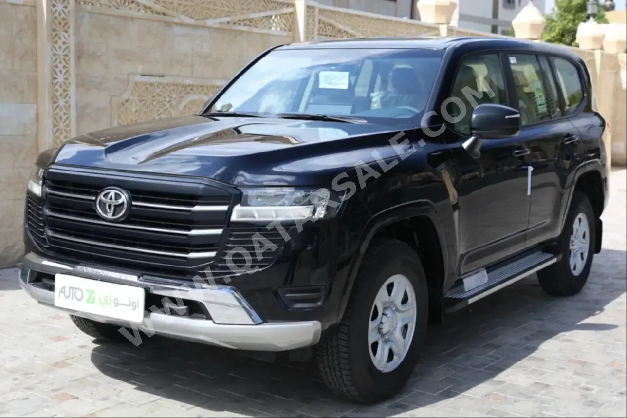 Toyota  Land Cruiser  GX  2023  Automatic  0 Km  6 Cylinder  Four Wheel Drive (4WD)  SUV  Black  With Warranty