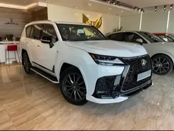 Lexus  LX  600 F Sport  2024  Automatic  200 Km  6 Cylinder  Four Wheel Drive (4WD)  SUV  White  With Warranty