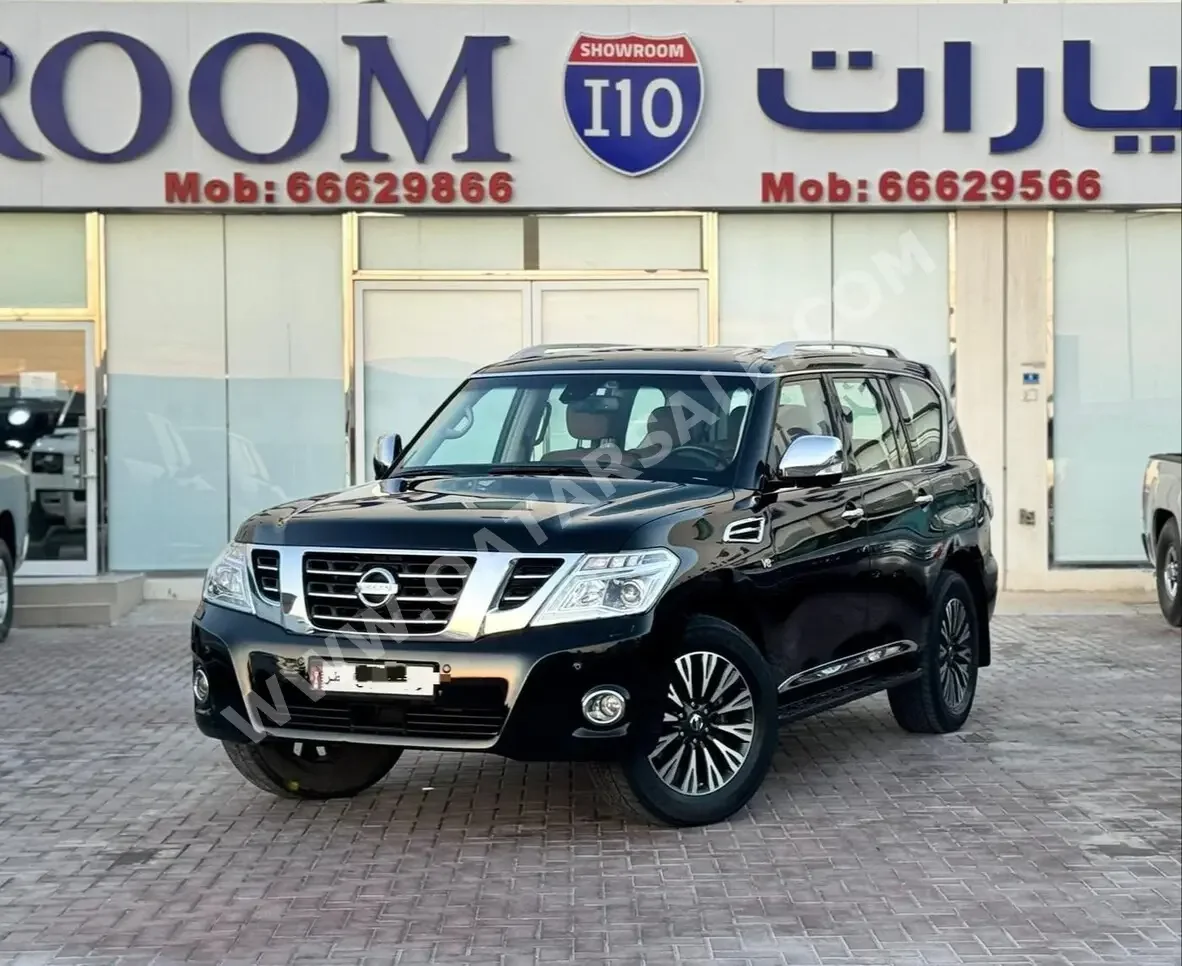 Nissan  Patrol  Platinum  2016  Automatic  48,000 Km  8 Cylinder  Four Wheel Drive (4WD)  SUV  Black