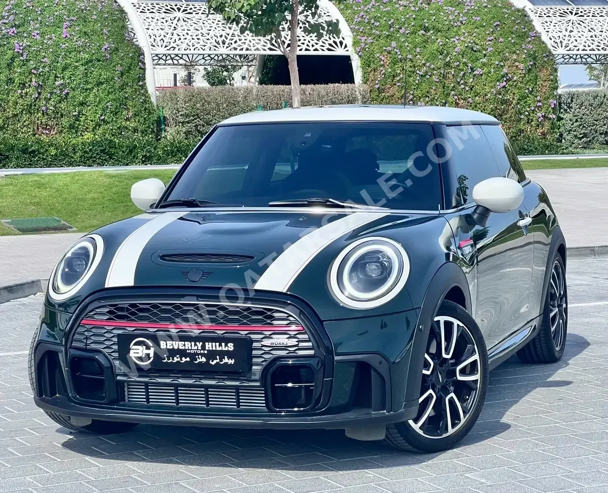 Mini  Cooper  JCW  2022  Automatic  19,150 Km  4 Cylinder  Front Wheel Drive (FWD)  Hatchback  Green  With Warranty