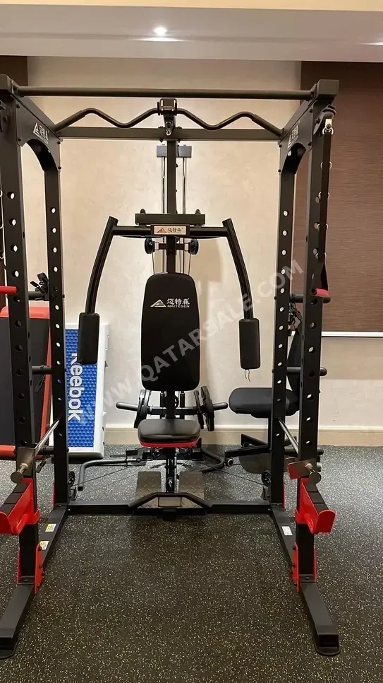 Gym Equipment Machines - Racks And Gym Systems  - Black