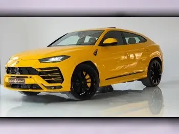 Lamborghini  Urus  2020  Automatic  25,000 Km  8 Cylinder  Four Wheel Drive (4WD)  SUV  Yellow  With Warranty