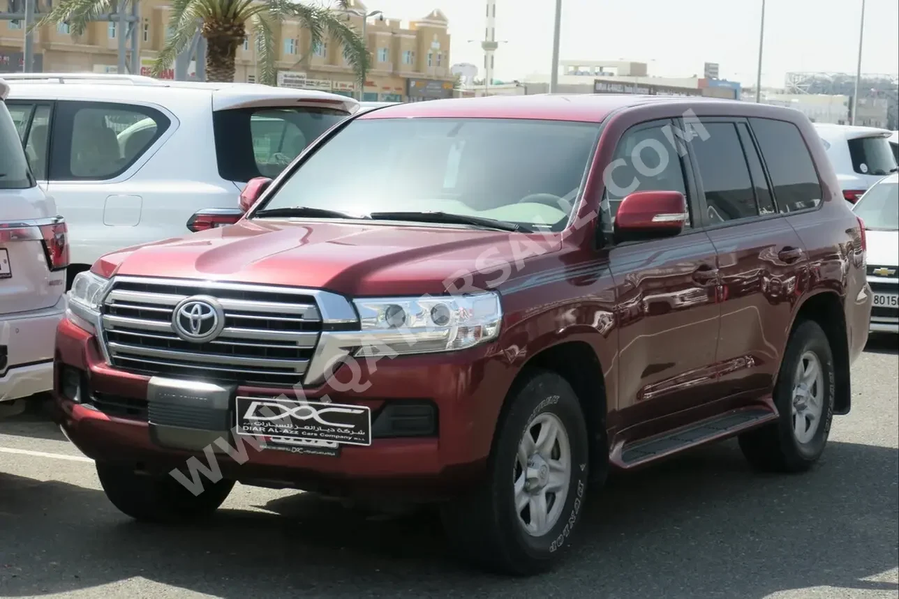 Toyota  Land Cruiser  GXR  2021  Automatic  25,000 Km  6 Cylinder  Four Wheel Drive (4WD)  SUV  Maroon  With Warranty