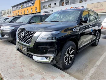 Nissan  Patrol  Titanium  2024  Automatic  0 Km  8 Cylinder  Four Wheel Drive (4WD)  SUV  Black  With Warranty