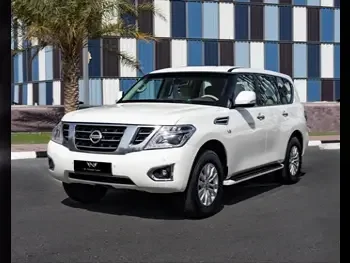 Nissan  Patrol  SE  2014  Automatic  262,000 Km  8 Cylinder  Four Wheel Drive (4WD)  SUV  White