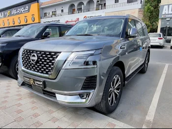 Nissan  Patrol  Titanium  2024  Automatic  0 Km  8 Cylinder  Four Wheel Drive (4WD)  SUV  Gray  With Warranty