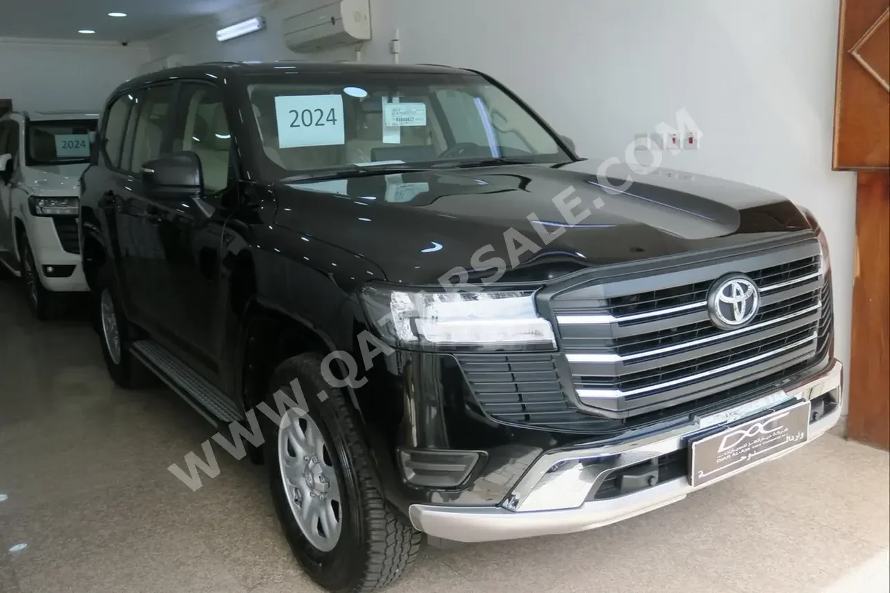 Toyota  Land Cruiser  GX  2024  Automatic  0 Km  6 Cylinder  Four Wheel Drive (4WD)  SUV  Black  With Warranty