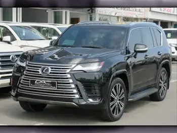 Lexus  LX  600 Luxury  2023  Automatic  27,000 Km  6 Cylinder  Four Wheel Drive (4WD)  SUV  Black  With Warranty