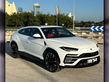 Lamborghini  Urus  2020  Automatic  57,000 Km  8 Cylinder  Four Wheel Drive (4WD)  SUV  White  With Warranty