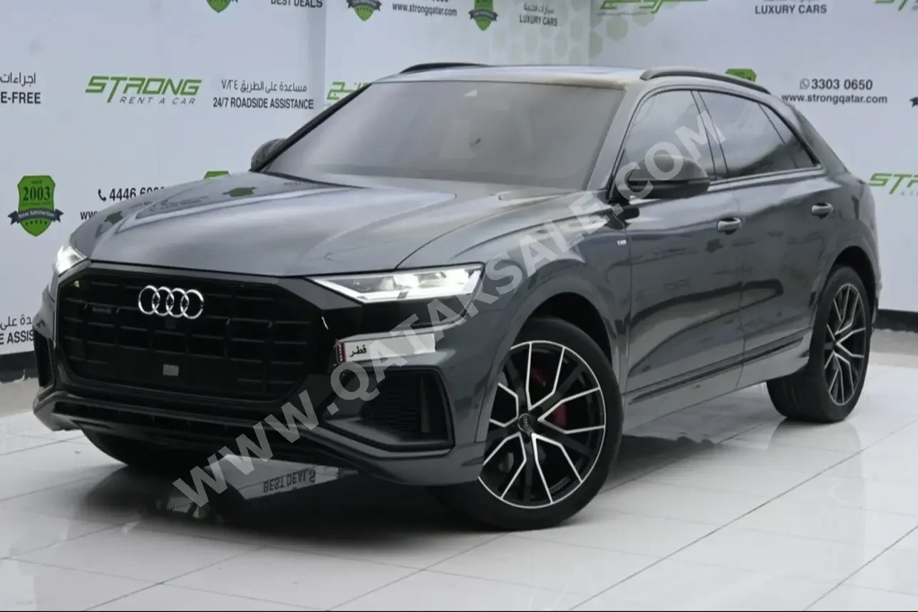  Audi  Q8  2019  Automatic  86,000 Km  6 Cylinder  Four Wheel Drive (4WD)  SUV  Gray  With Warranty