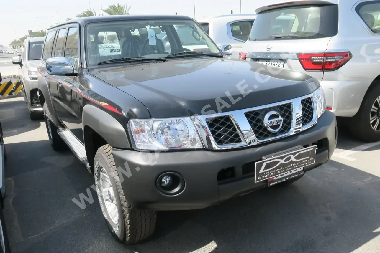 Nissan  Patrol  GL  2023  Automatic  0 Km  6 Cylinder  Four Wheel Drive (4WD)  SUV  Black  With Warranty