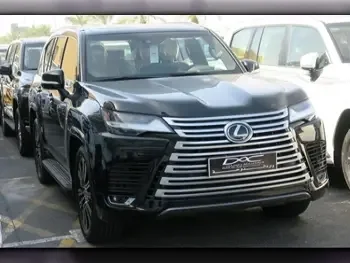 Lexus  LX  600 Luxury  2023  Automatic  27,000 Km  6 Cylinder  Four Wheel Drive (4WD)  SUV  Black  With Warranty